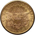 USA, 20 dolarów 1898 S, San Francisco, Liberty