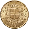 Włochy, Wiktor Emanuel II, 20 lirów 1865