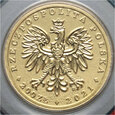 Polska, III RP, 200 złotych 2021, Bielik, 1/2 uncji złota #RK