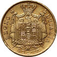 Włochy, Królestwo Włoch, Napoleon I, 40 lirów 1814 M, Mediolan