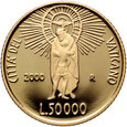 Watykan, 50000 lirów 2000, Jan Paweł II, pontyfikat