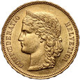 Szwajcaria, 20 franków 1896 B