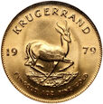 RPA, Krugerrand 1979, 1 uncja złota, GCN MS64 #R