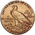 207. USA, 5 dolarów 1908, Indianin