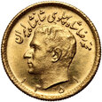Iran, Mohammad Reza Pahlawi, 1/2 pahlavi SH1351 (1972)