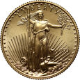 USA, 10 dolarów 1993, Gold Eagle, Filadelfia, 1/4 uncji złota
