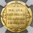 Rosja, dukat typu niderlandzkiego 1849, Petersburg, NGC MS62 #MA