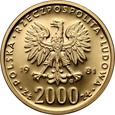 Polska, PRL, 2000 złotych 1981, Władysław I Herman