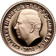 Gibraltar, Karol III, 1/4 suwerena 2024
