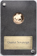 Gibraltar, Karol III, 1/4 suwerena 2024