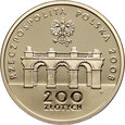 Polska, III RP, 200 złotych 2008, 90. rocznica niepodległości