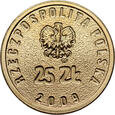 Polska, III RP, 25 złotych 2009, Solidarność