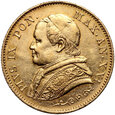 Watykan, Pius IX, 20 lirów 1866 XXI R, Rzym