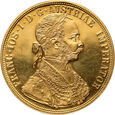 Austria, Franciszek Józef I, 4 dukaty 1915, Nowe bicie