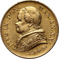 Watykan, Pius IX, 20 lirów 1866 XXI R, Rzym