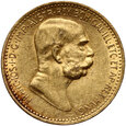 978. Austria, Franciszek Józef I, 10 koron 1909