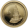Wyspy Salomona, 1 dolar 2013, Latarnia morska w Aleksandrii #23%