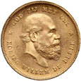 Holandia, Wilhelm III, 10 guldenów 1877
