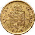 Węgry, Franciszek Józef I, 10 franków / 4 forinty 1871 KB