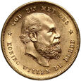 Holandia, Wilhelm III, 10 guldenów 1887