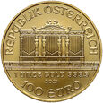 Austria, 100 euro 2021, Filharmonia, 1 uncja złota