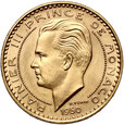 Monako, 20 franków 1950, książę Rainier III, PRÓBA, ESSAI