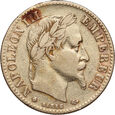 Francja, Napoleon III, 10 franków 1862 BB, Strasburg