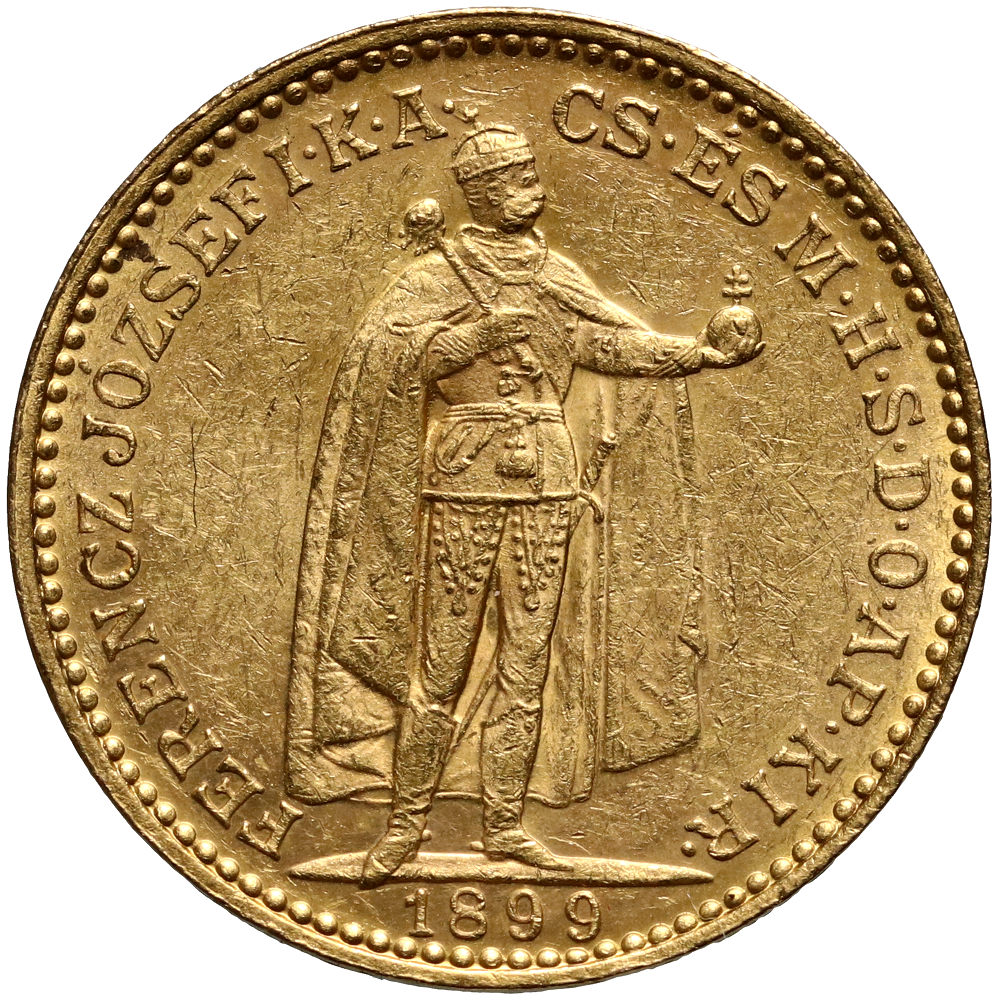 Węgry, Franciszek Józef I, 20 koron 1899