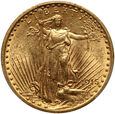 USA, 20 dolarów 1915, Filadelfia, St. Gaudens, PCGS MS61