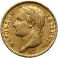 737. Francja, Napoleon I, 40 franków 1811 A