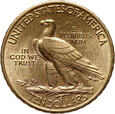 USA, 10 dolarów 1910, Indianin, Filadelfia