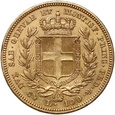 Włochy, Sardynia, Karol Albert, 100 lirów 1832 P, Genua