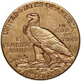 USA, 5 dolarów 1915, Indianin