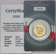 Polska, III RP, 100 zł 2020, Bielik, 1/4 uncji złota