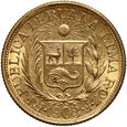 Peru, 1 libra 1903, Lima
