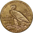 USA, 5 dolarów 1909, Indianin, Filadelfia