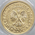 Polska, III RP, 200 złotych 2013, Bielik, 1/2 uncji złota #RK