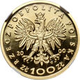 Polska, 100 złotych 2000, Jadwiga, NGC PF70 #RK
