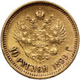 995. Rosja, Mikołaj II, 10 rubli 1899 (АГ)