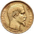 Francja, Napoleon III, 20 franków 1859 A
