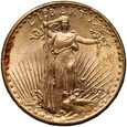 USA, 20 dolarów 1924, Filadelfia, St. Gaudens