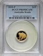 Australia, 15 dolarów 2010 P, Koala, PCGS PR69 DCAM