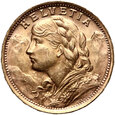 Szwajcaria, 20 franków 1935 LB 