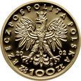 Polska, III RP, 100 zł 2002, Władysław Jagiełło