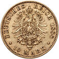 Niemcy, Saksonia, Albert, 10 marek 1888 E