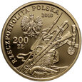 Polska, III RP, 200 złotych 2010, Szwoleżer Napoleona I