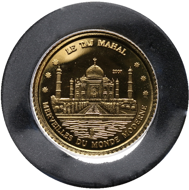 Wybrzeże Kości Słoniowej, 1500 franków 2007, Taj Mahal
