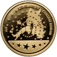 Kongo, 1500 franków 2007, Traktat Rzymski, 1/25 oz Au999