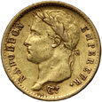 176. Francja, Napoleon I, 20 franków 1811 A