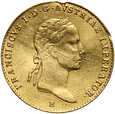 Austria, Franciszek I, dukat 1834 B, Kremnica